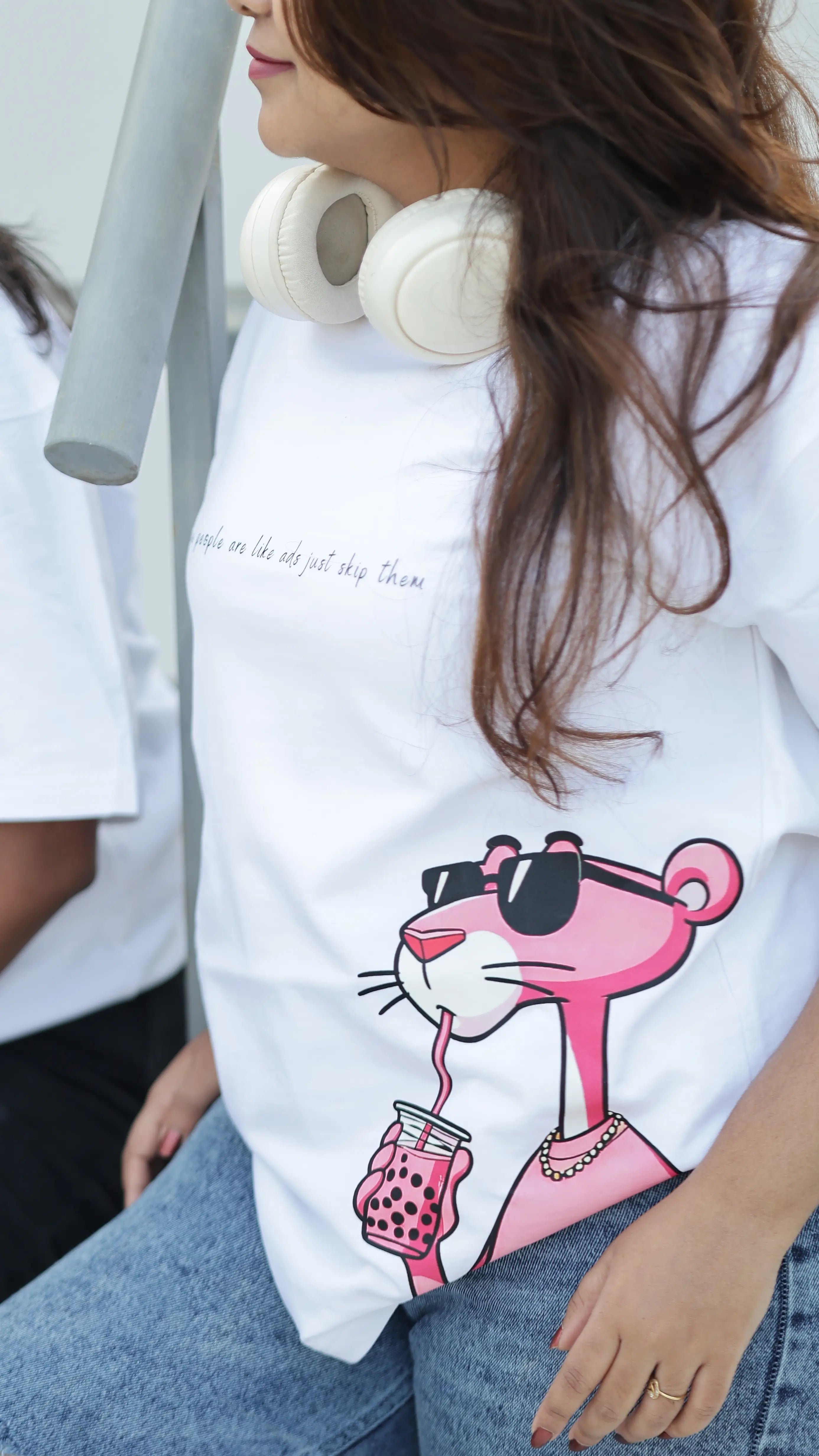 Pink Panther oversized T-Shirt