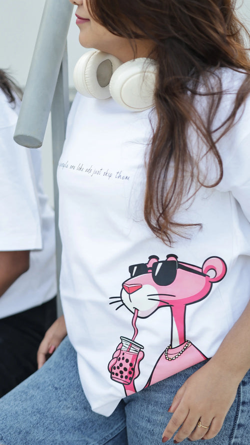 Pink Panther oversized T-Shirt