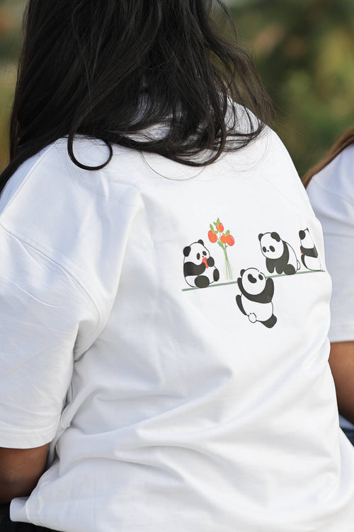 Pocket Panda Oversized T-Shirt