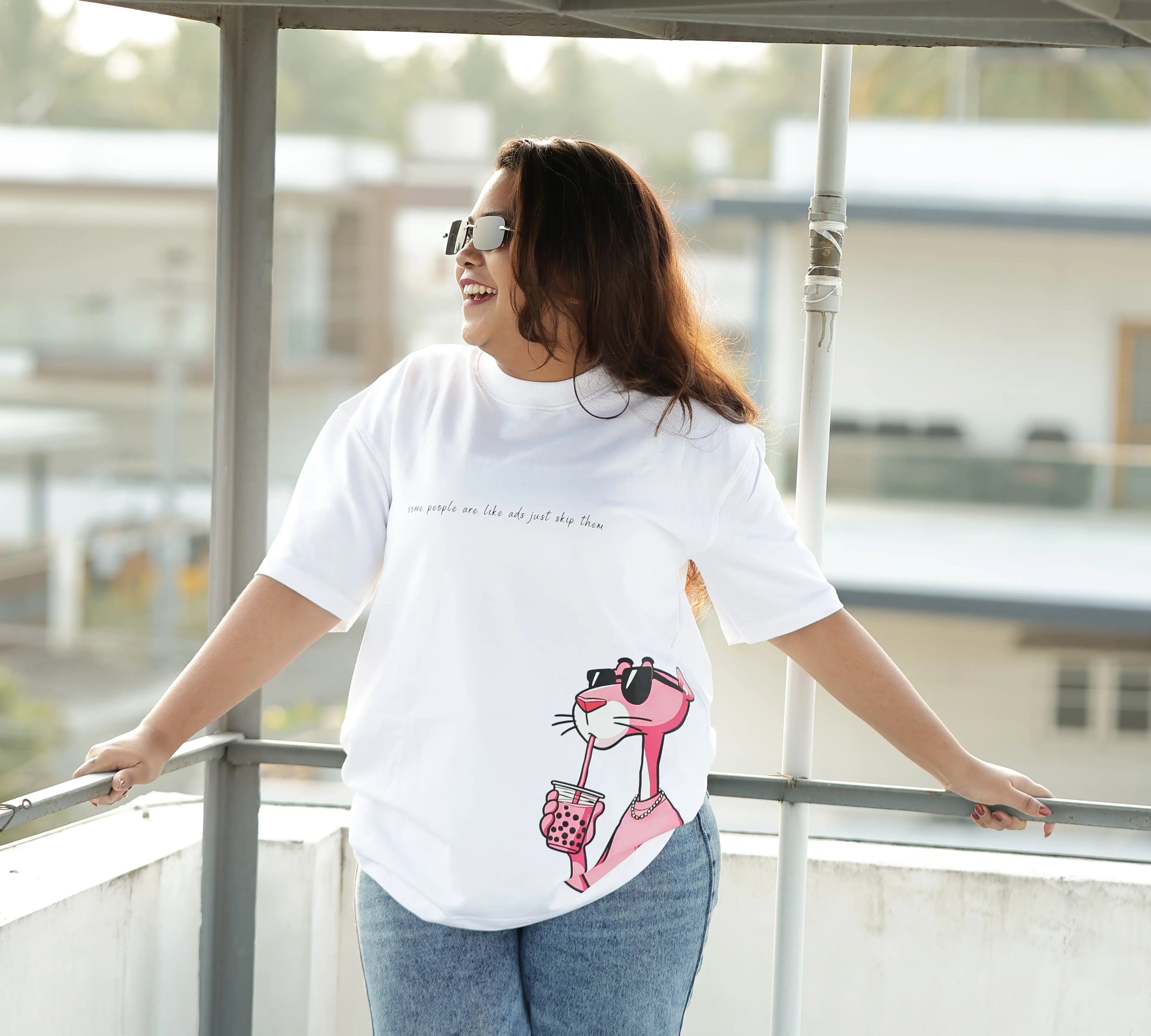 Pink Panther oversized T-Shirt
