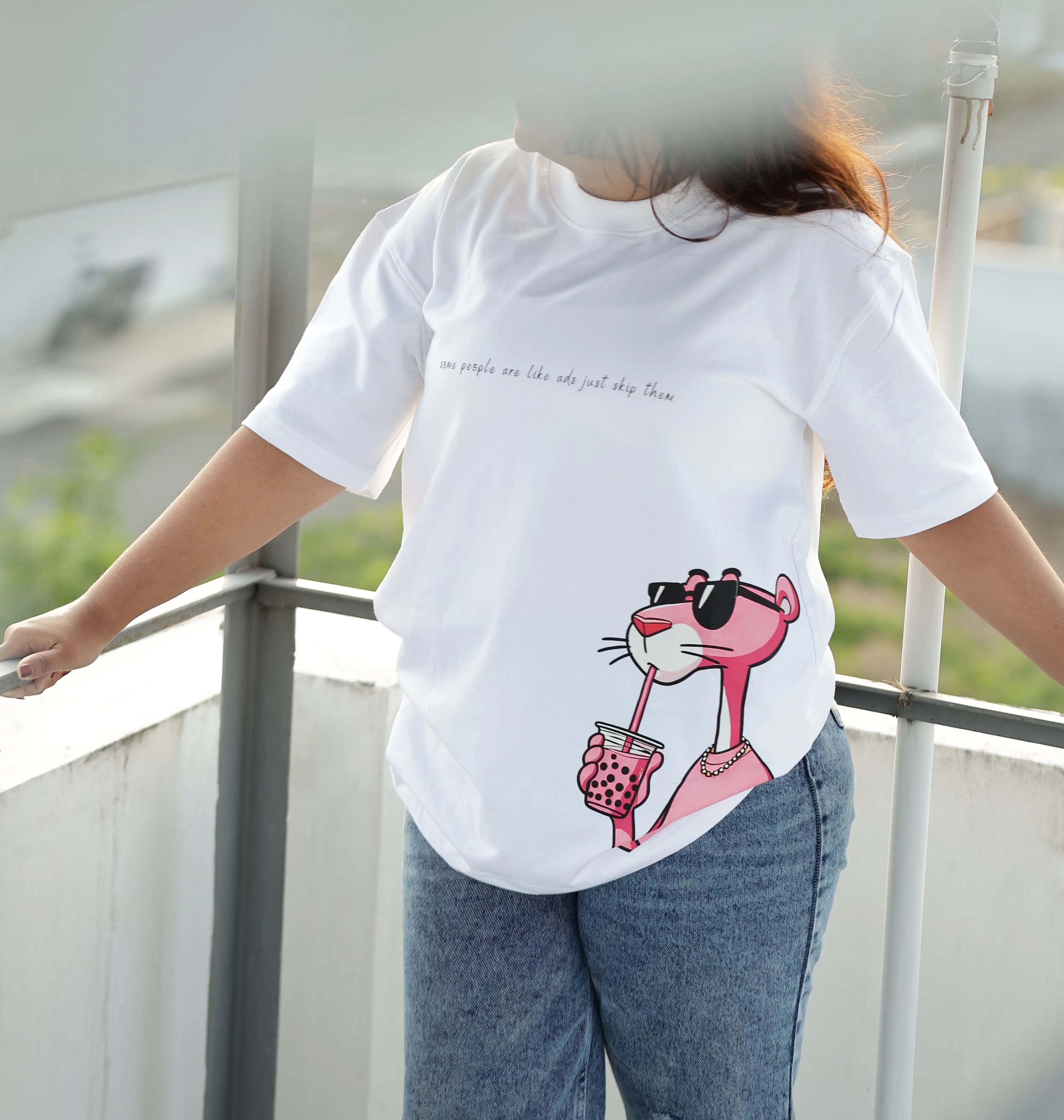 Pink Panther oversized T-Shirt